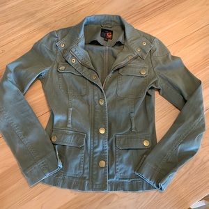 Guess army green jacket